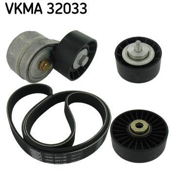 Kit de courroie d'accessoire (Courroie d’alternateur) SKF ref. VKMA 32033